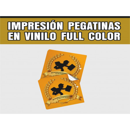 PEGATINAS DE VINILO PERSONALIZADAS