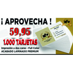 OFERTAS 1.000 TARJETAS DE...