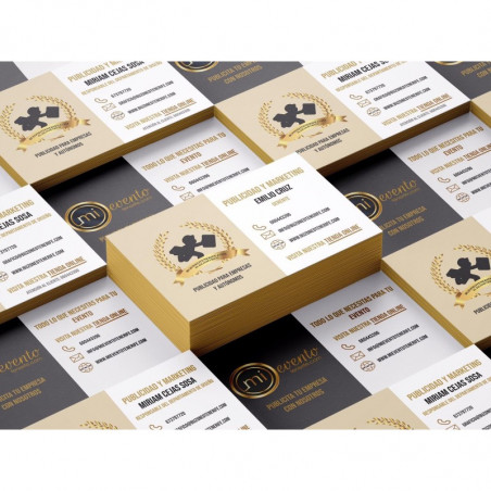 TARJETAS DE VISITAS CLASICAS